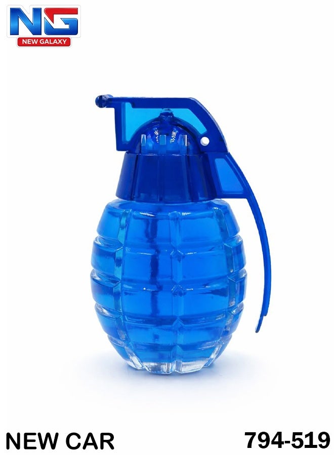 ان جي معطر جو للسيارة على شكل قنبلة من NG، برائحة السيارة الجديدة، يدوم طويلاً ويتحكم بالروائح الكريهة، مقاوم للتسرب ومناسب لجميع الأحوال الجوية، للاستخدام في لوحة القيادة وحامل الأكواب في السيارة، وكذلك في المنزل والمكتب وأماكن المعيشة - 794-519 - Image 1